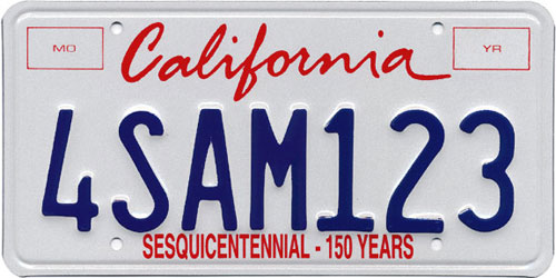 Plate_California_4SAM123_(1)
